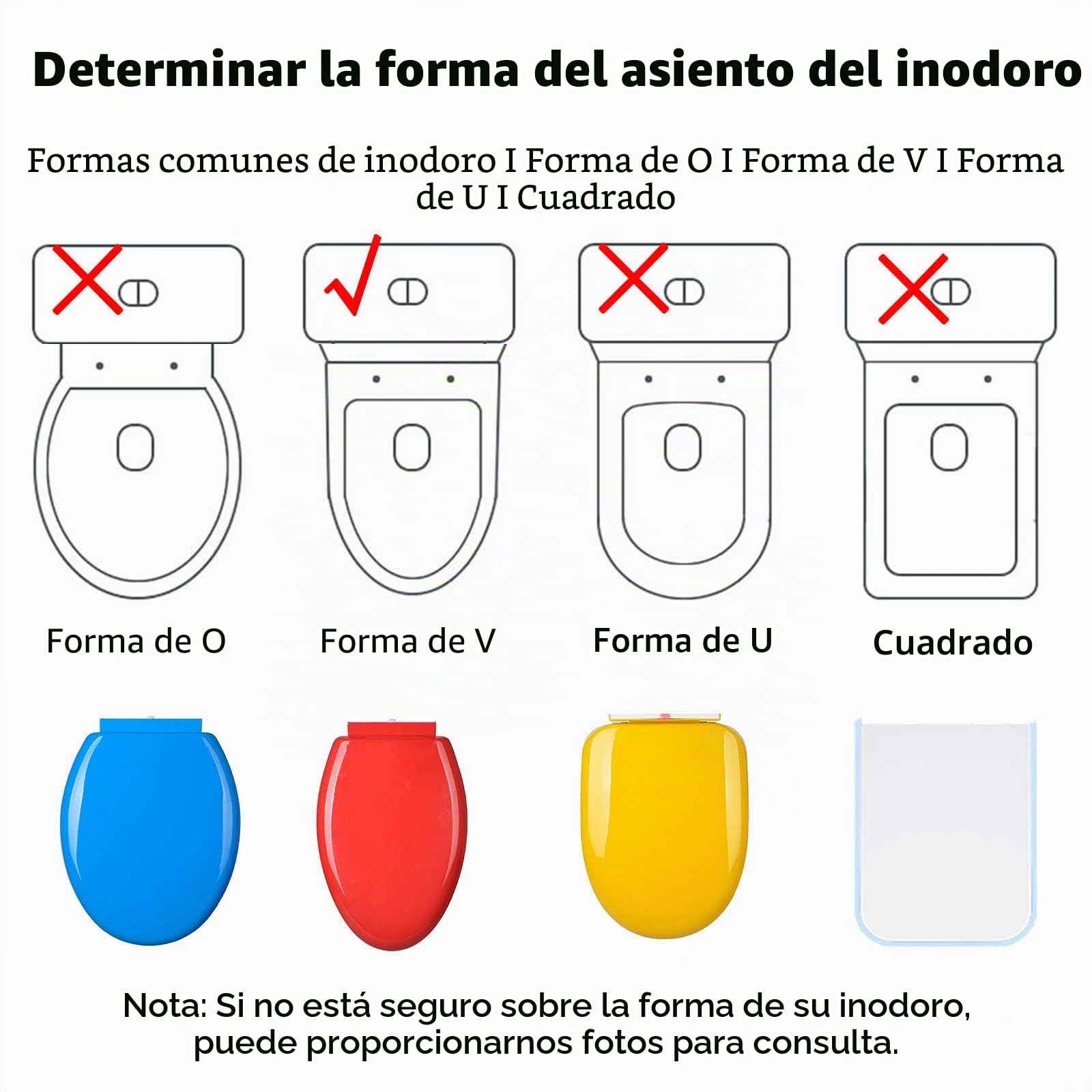 Tapadera De WC En Polypropylene Material,Tapa WC Gala 18,5",Tapa Vater 36 * 47 Cm,Tapa WC De Color De BañO FáCiles De Limpiar E Instalar,Disponible En Una Variedad De Colores,Verde