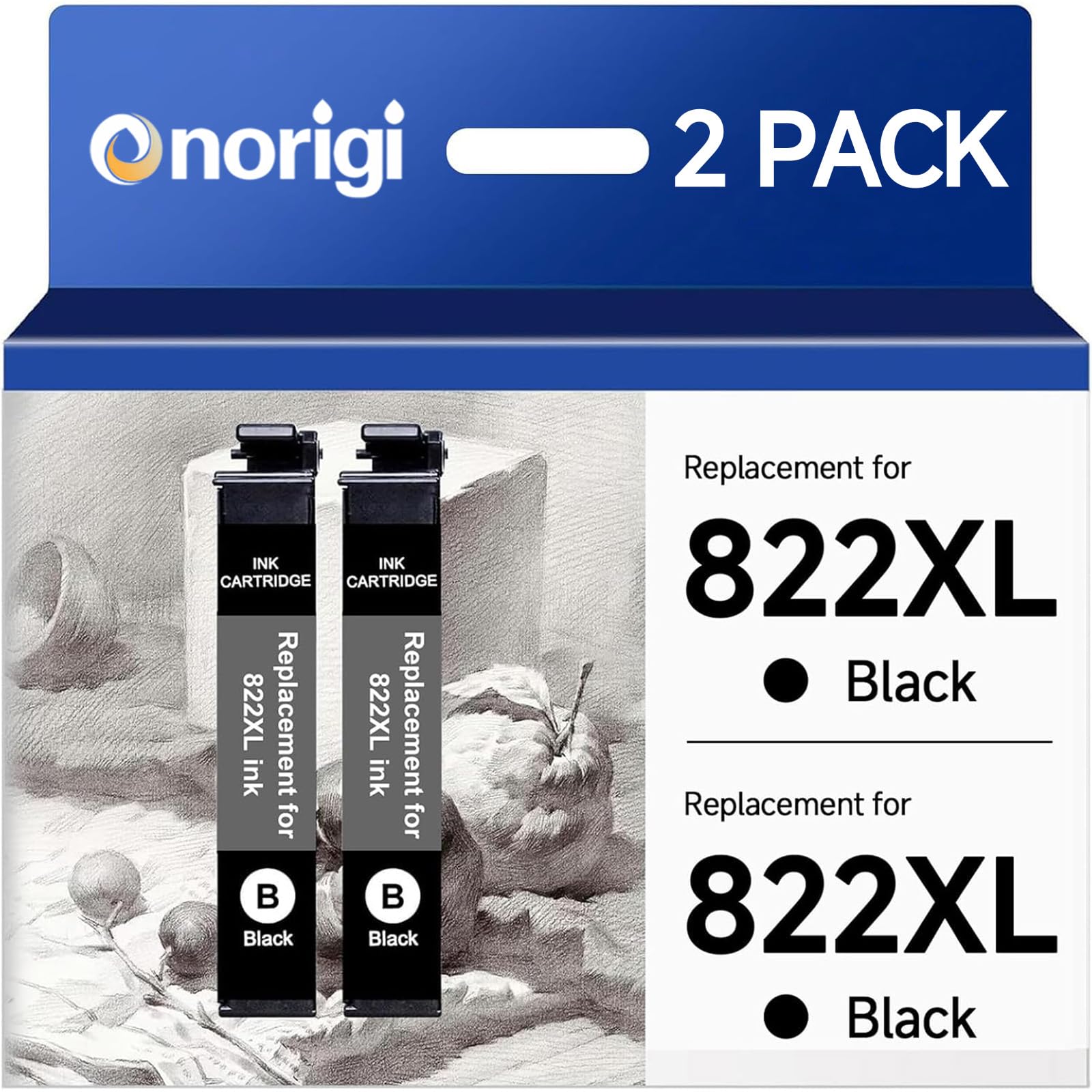 Amazon.com: Onorigi for 822XL Ink Cartridges Remanufactured