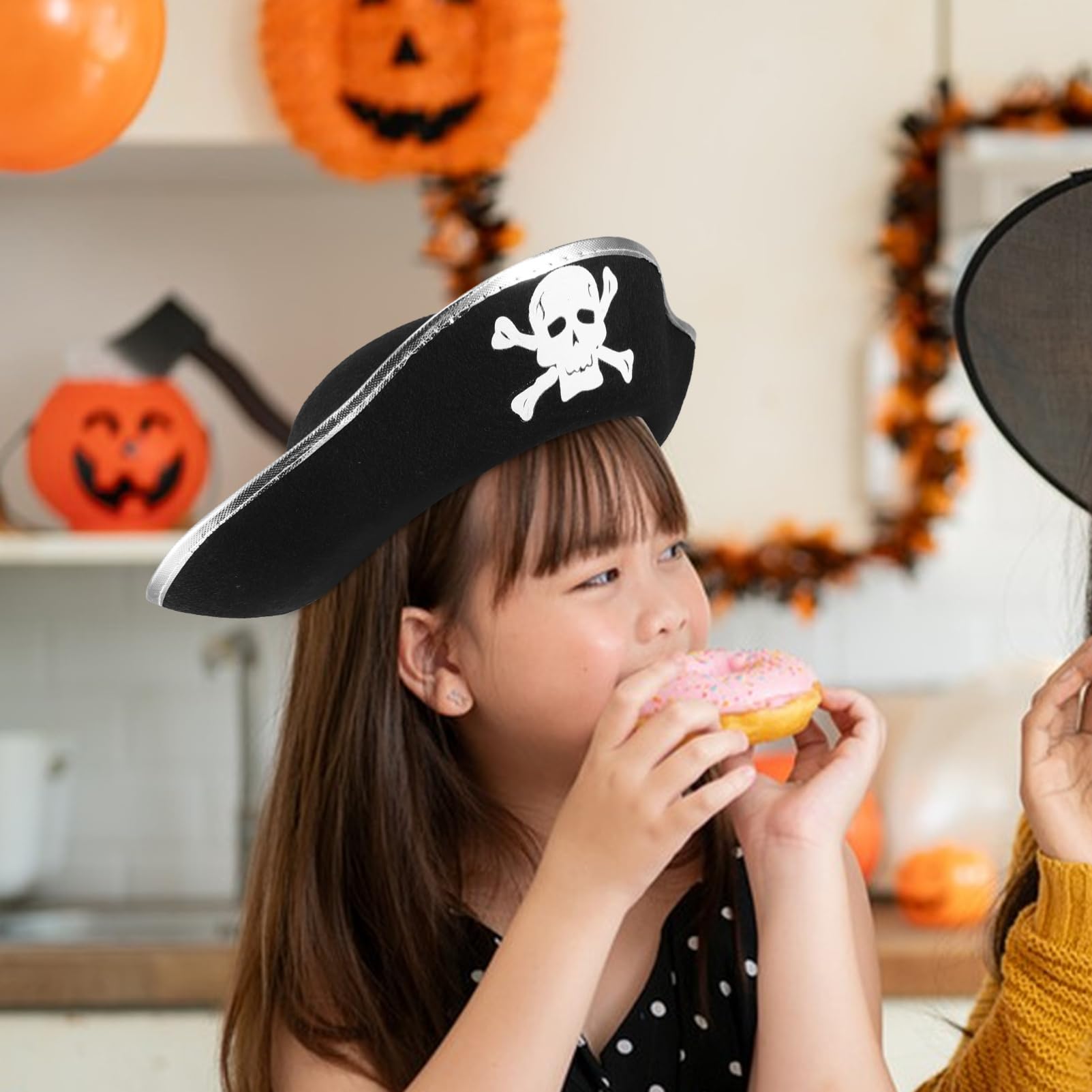6 cappelli da pirata, per carnevale, per feste, cosplay, per feste e cosplay, per feste