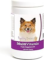 Vista 31 de Healthy Breeds Bulldog Multivitamínico Masticable Suave para Perros 180 Recuento