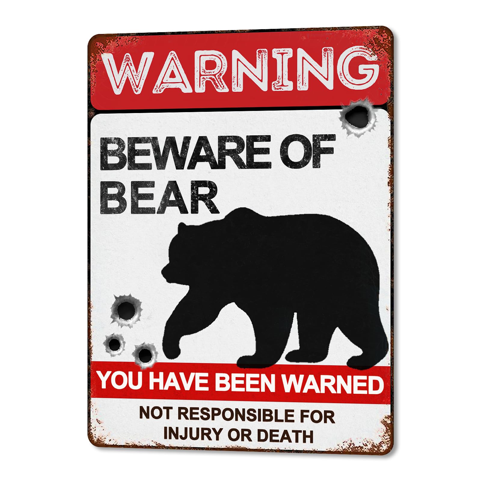 BAIWIFE Beware of Bear Signs 8