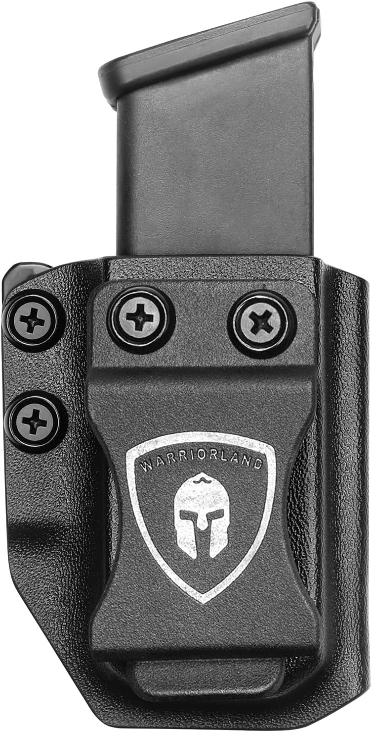 Universal Mag Carrier IWB/OWB Magazine Holster: 9mm/.40 Double/Single Stack, .45ACP Double/Single Stack, Ambidextrous Kydex Magazine Holder