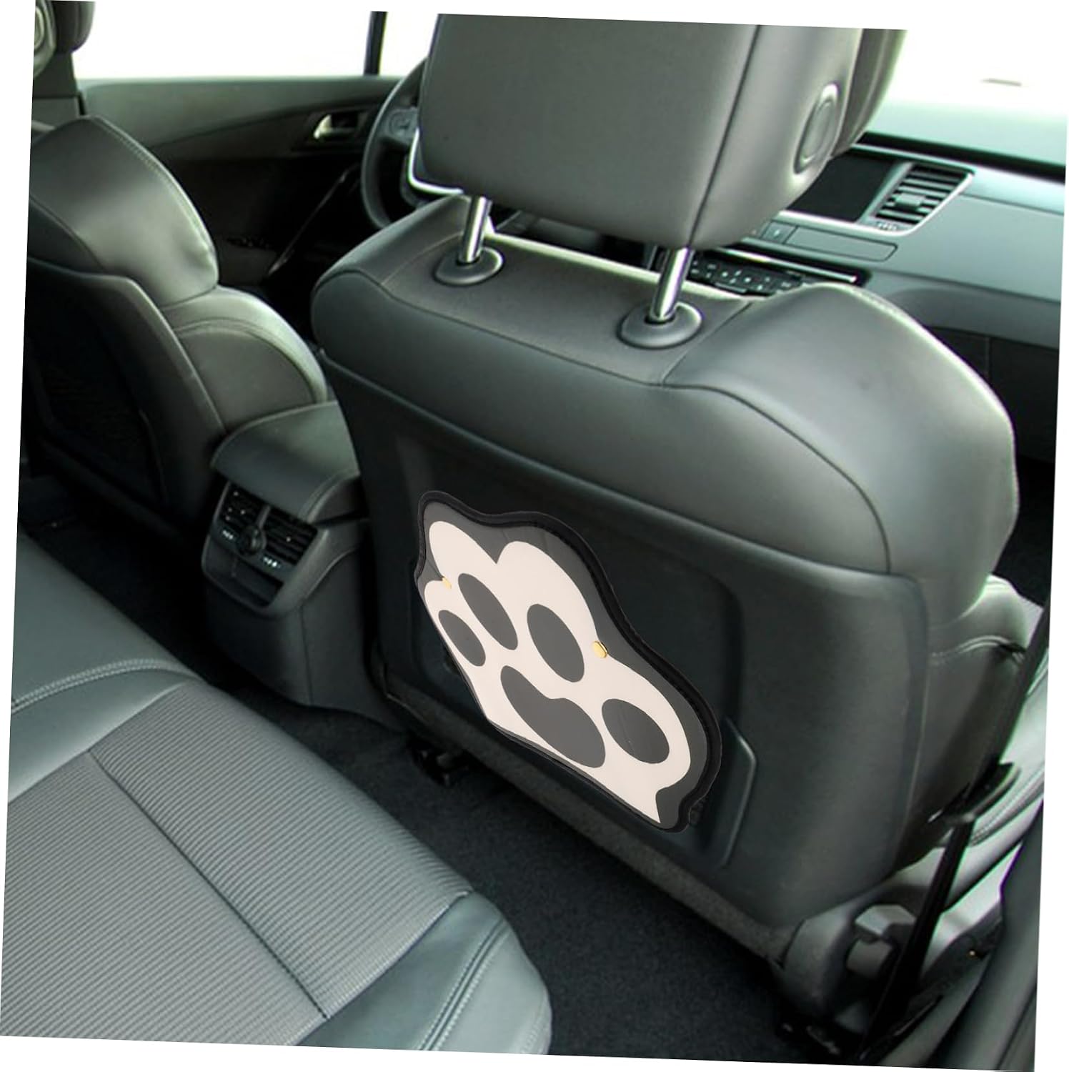 SOLUSTRE Kick Mats Shape Back Seat Protector Pu Car Seat Cover for Dirt Scratches Easy Installation Kick Mat for All Vehicles