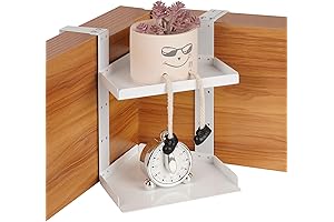 2-Tier Lilithye Office Cubicle Shelf