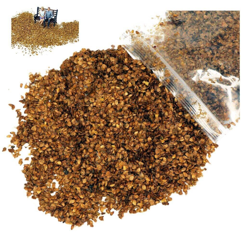 Sanfly Brown Scenery Leaf Model 35Ml/Bag Realistic Miniature Leaves Simulation Leaves Scenery Landscape Fairy Garden Landscape Model For Diy Railway