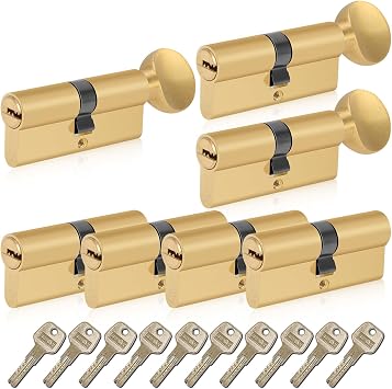 SEPOX® Keyed Alike Euro Cylinder 60mm 30/30 4 Double 3 Thumb Turn Cylinders