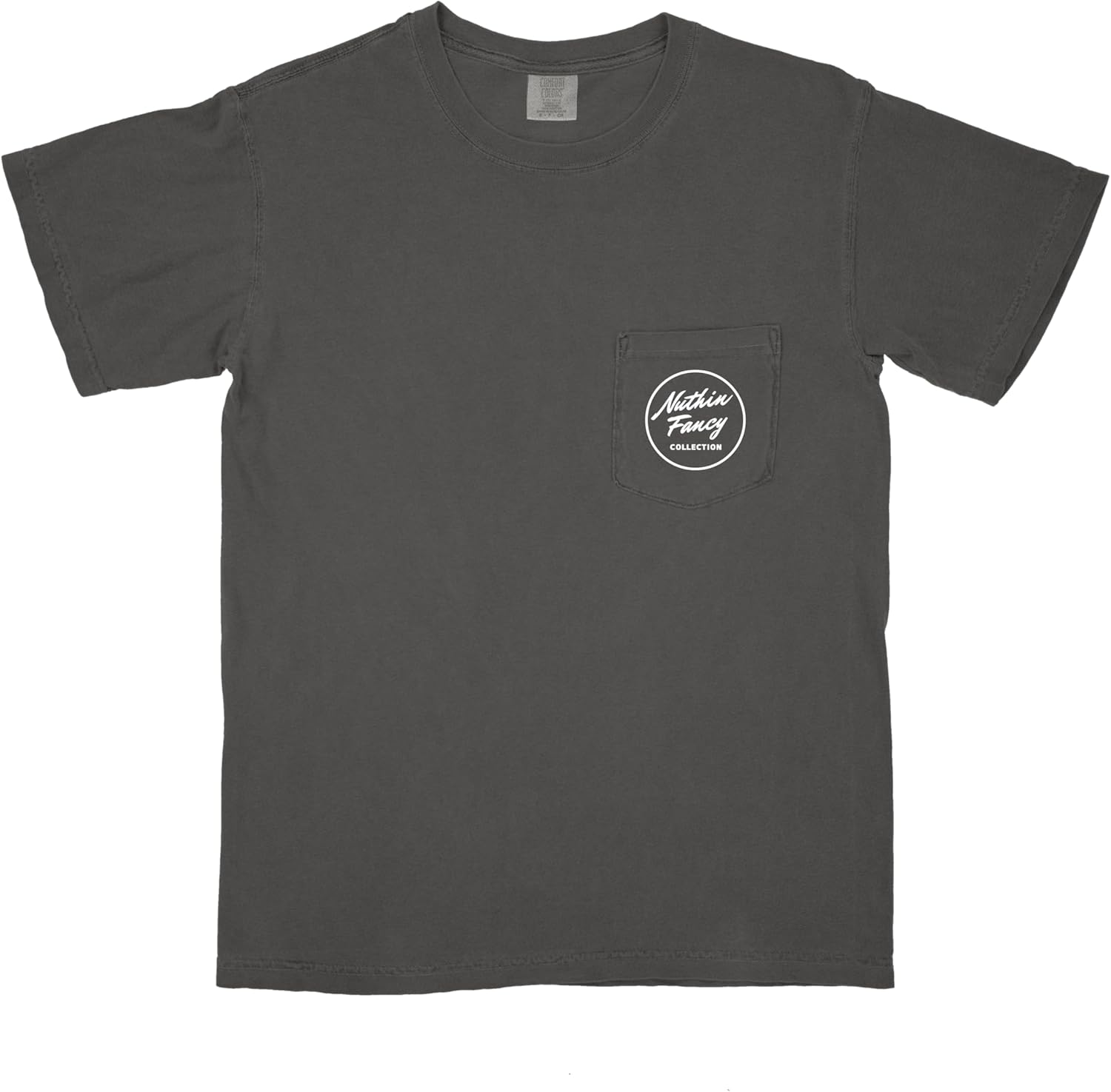 Nuthin Fancy Shirts | Comfort Colors Pocket Tee | 100% Ring Spun Cotton T-Shirt