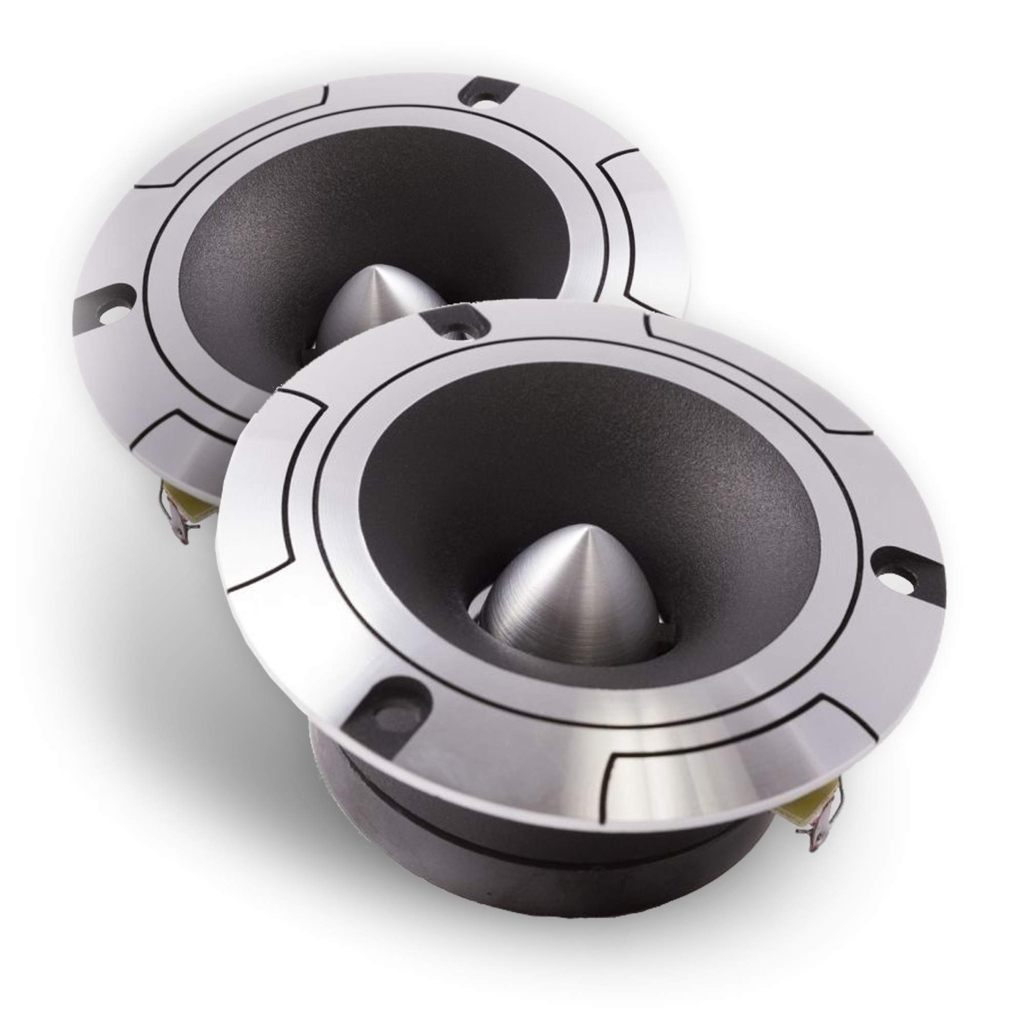 Pro Audio Tweeter 4" Aluminum Super Tweet Horn (Pair)