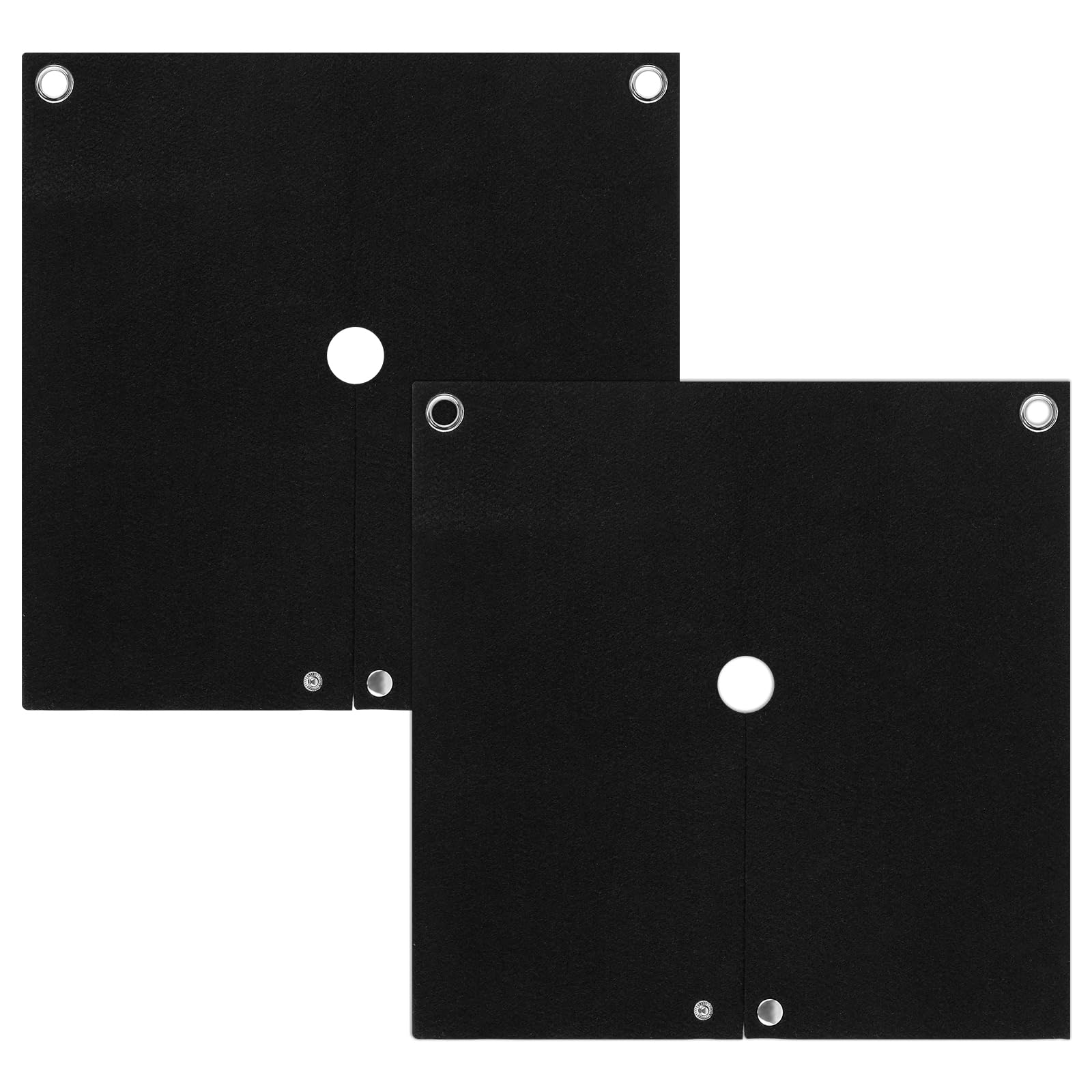 ZJRDYYK 1PC / 2PCS Welding Blanket Fireproof Mat, Welding Blanket & Soldering Mat for Soldering Copper Pipe, 12''x12'' Flame Protector Pad for