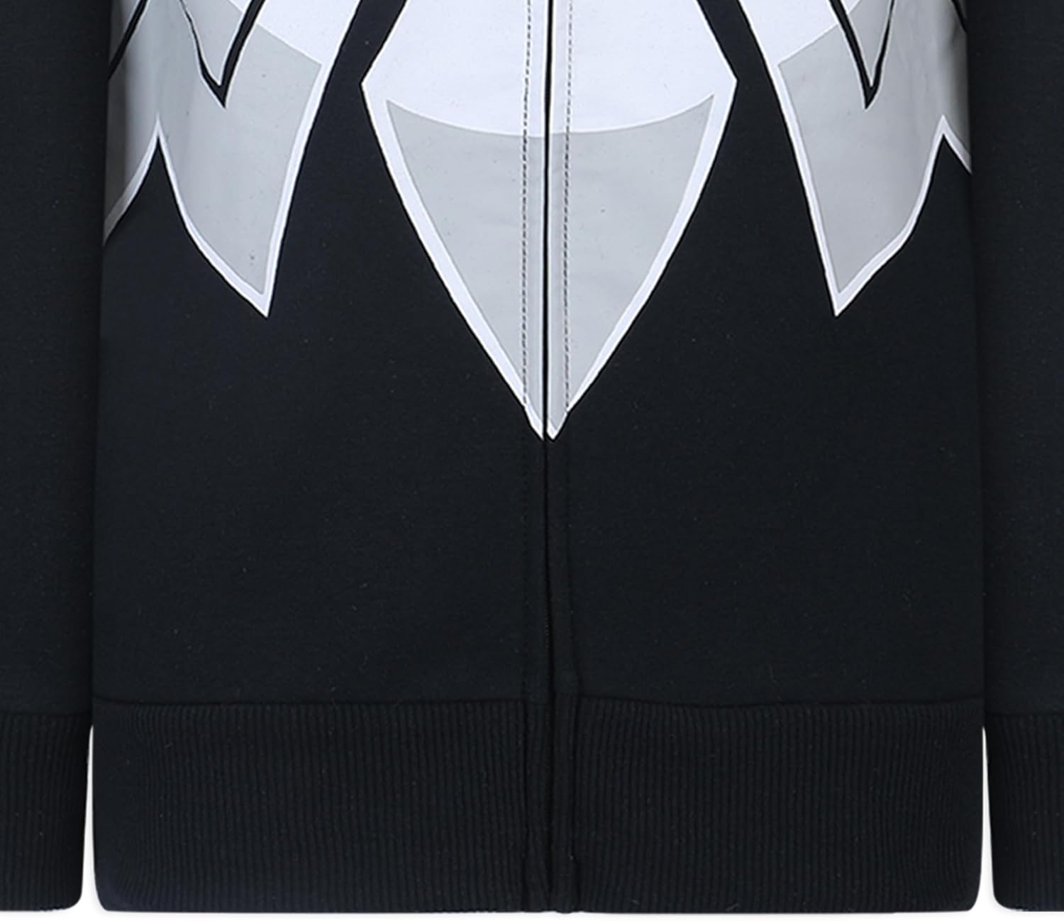 Marvel Venom Boys Zip Up Hooded Sweatshirt for Little Kids to Big Kids - Image 4