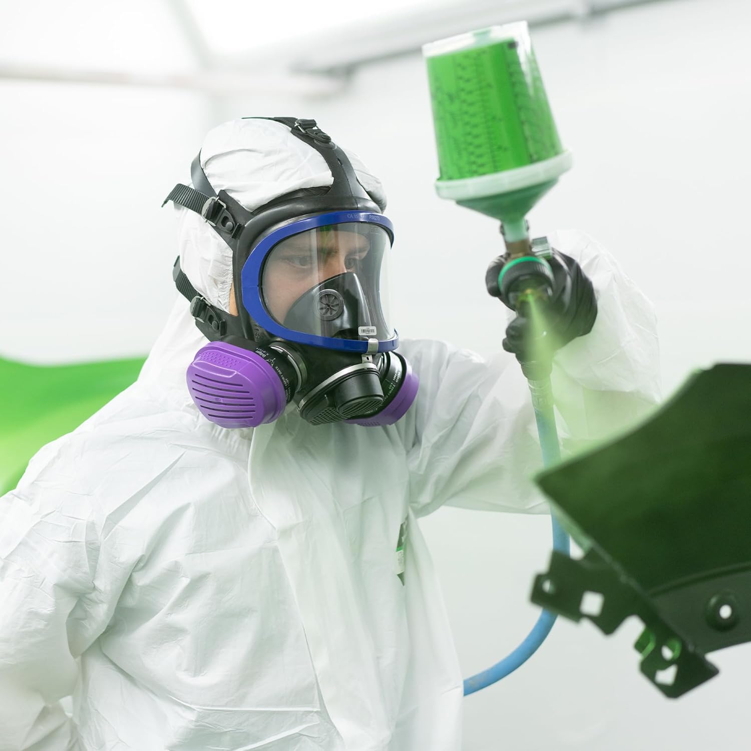 Dräger X-plore Combination Cartridge for Organic Vapors, Oil and Solid Particulates (OV/P100) | 2 Pieces | NIOSH-Approved X-plore 5500 Full-Face & 3300/3500 Half-Face Respirator Masks - Image 7