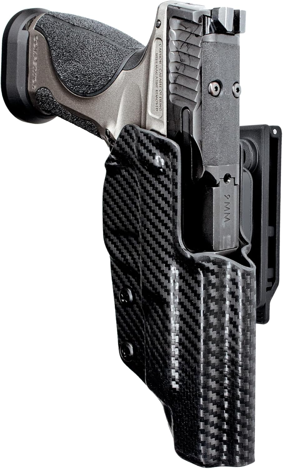 OWB Quick Release IDPA Holster fits Smith & Wesson M&P9 Competitor