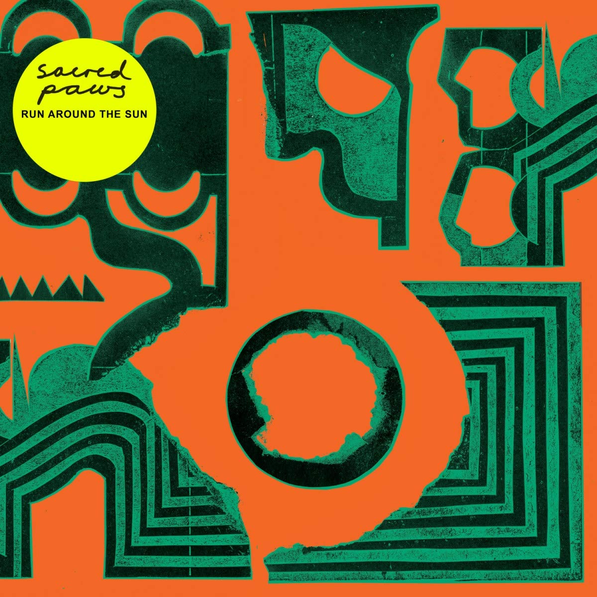 Sacred Paws ‎– Run Around The Sun (New Green Vinyl LP) New Sealed