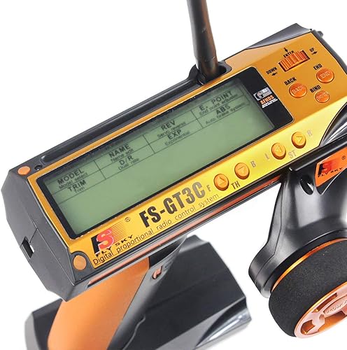 Miniatura 4 de Flysky FS-GT3C FS GT3C 24G 3CH Pistola Controlador RC w Receptor Batería TX Cable USB Actualizado FS-GT3B