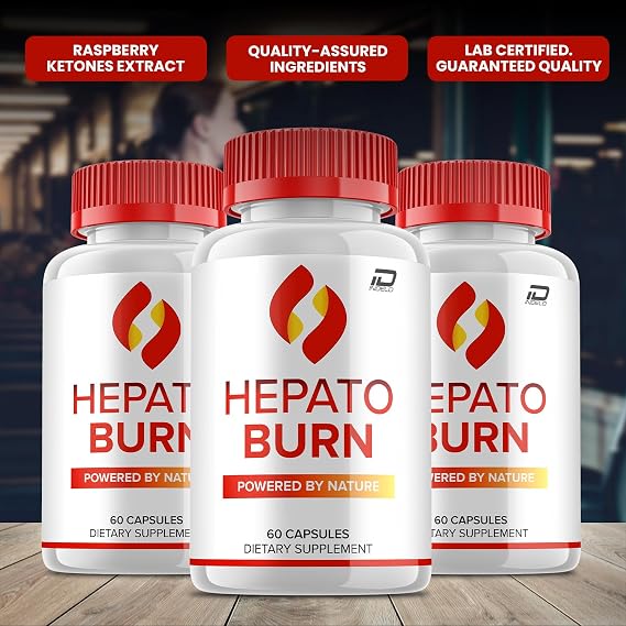 Hepato Burn Capsules HepatoBurn Advanced Formula All Natural Supplement Maximum Strength (5 Pack - 300 Capsules)