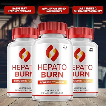 Hepato Burn Capsules HepatoBurn Advanced Formula All Natural Supplement Maximum Strength (5 Pack - 300 Capsules)