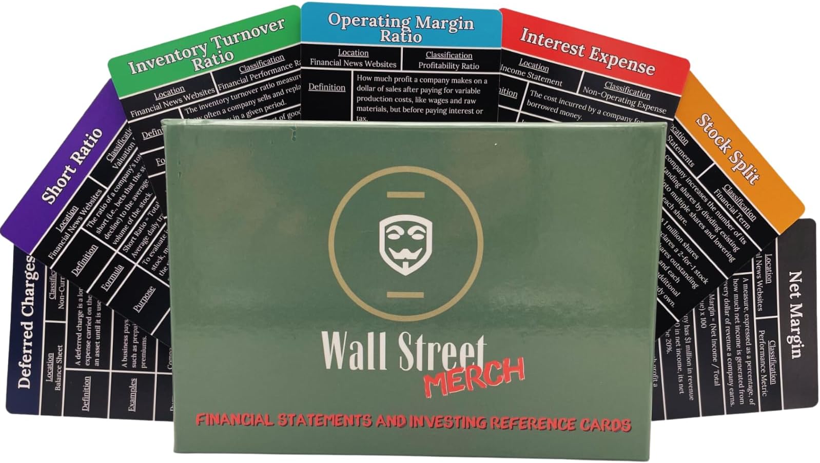 Investment Flashcards: Master Financial Statements - Learn to Analyze Balance Sheets, Cash Flow Statements, and Income Statements for Stock Market Investors