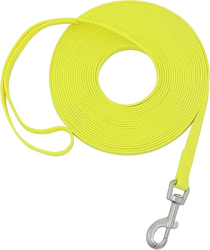 Correa larga impermeable duradera para entrenamiento de retiro de perros, ideal para senderismo al aire libre, entrenamiento, patio, playa y