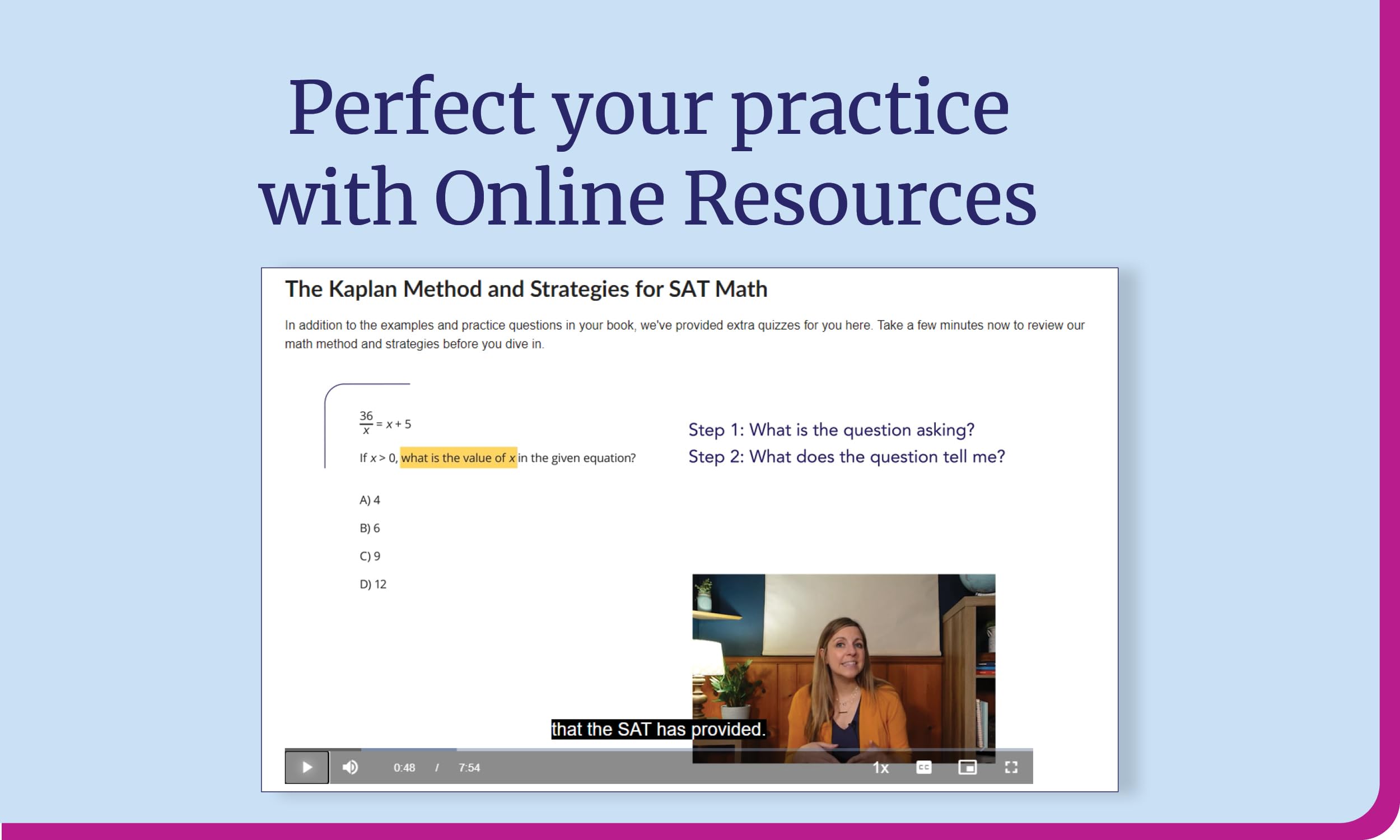 SAT Premium Prep 2026