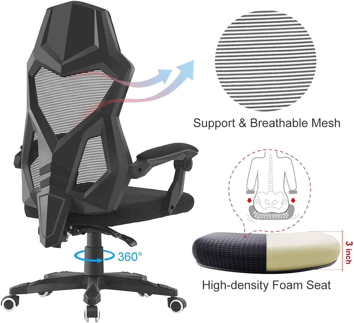 Buy Homefun Ergonomic Office Chair