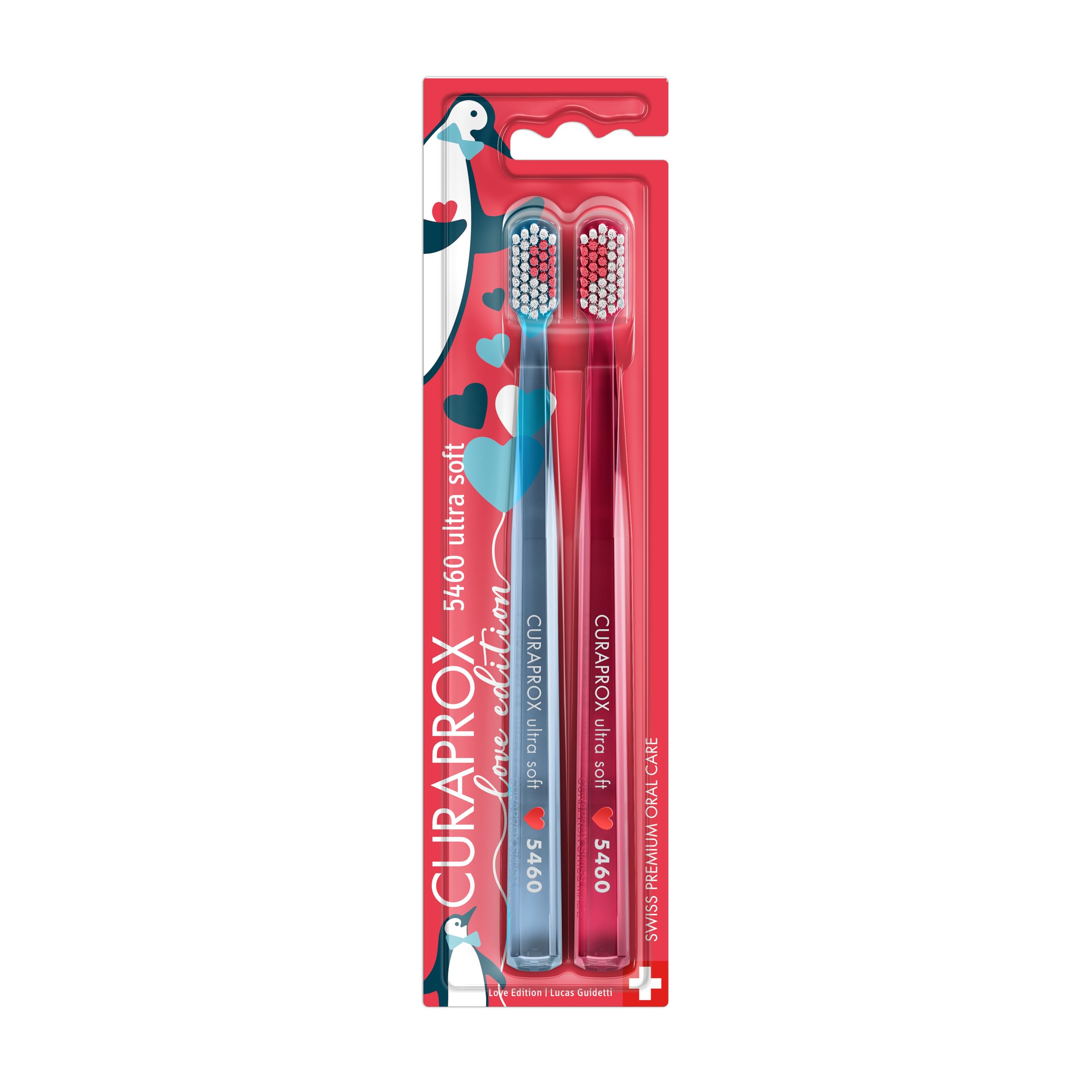 Curaprox CS5460 Edição Limitada Duo, Valentine (cor aleatória