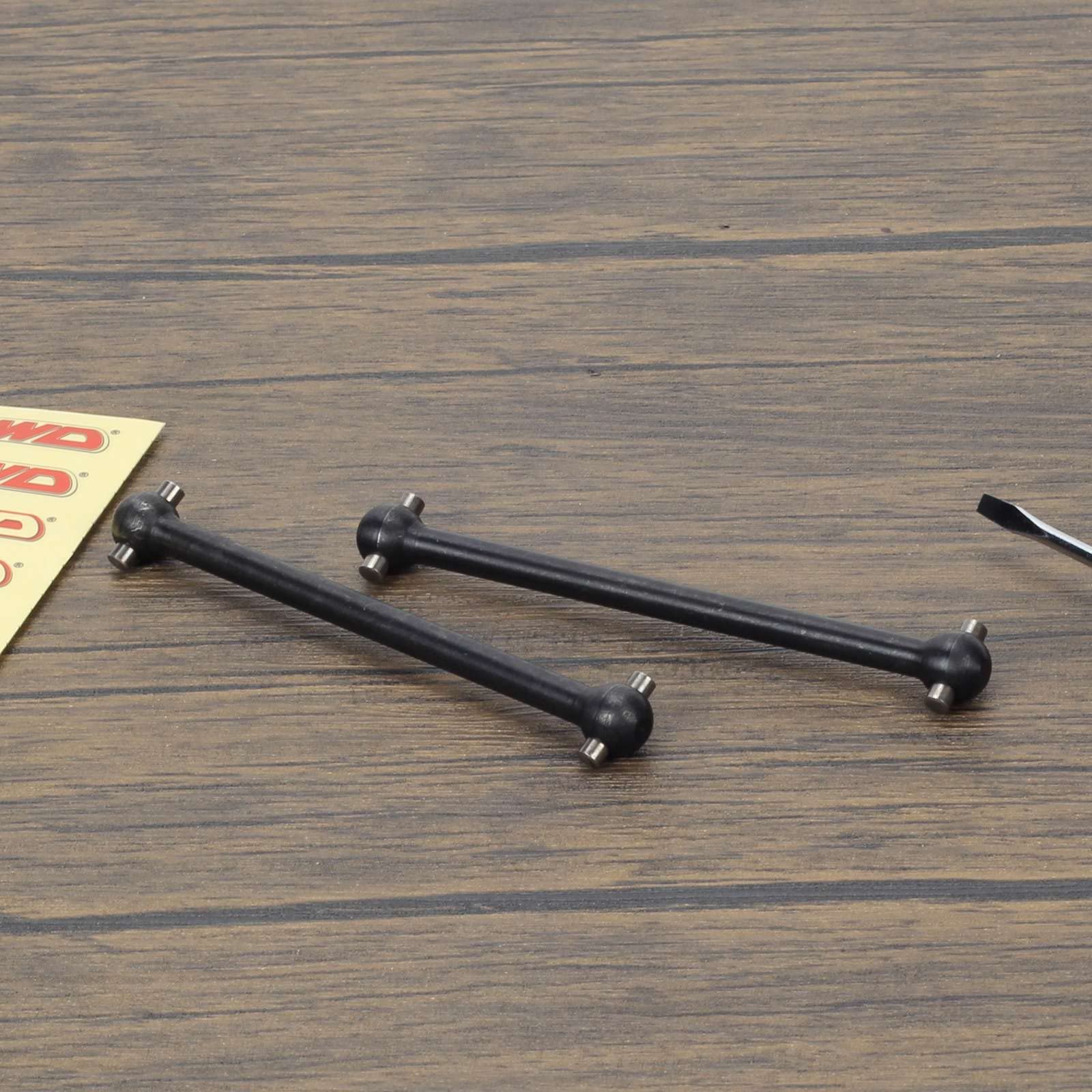 RCAWD Dogbone Rear Axle Drive Shaft 106mm for 1/6 Losi Super Baja Rey & Losi Super Rock Rey Upgrades, Hopups Parts for #LOS252082 Black