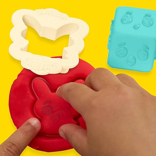 Miniatura 13 de Play-Doh Juego de iniciación Fold & Go Playmat con 19 accesorios, juguetes preescolares para niñas y niños de 3 años en adelante, artes y