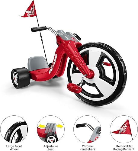 Miniatura 2 de Bicicleta para niños de Radio Flyer, juguetes para niños, juguetes al aire libre para niños pequeños de 3 a 5 años, bicicleta para niños pequeños,