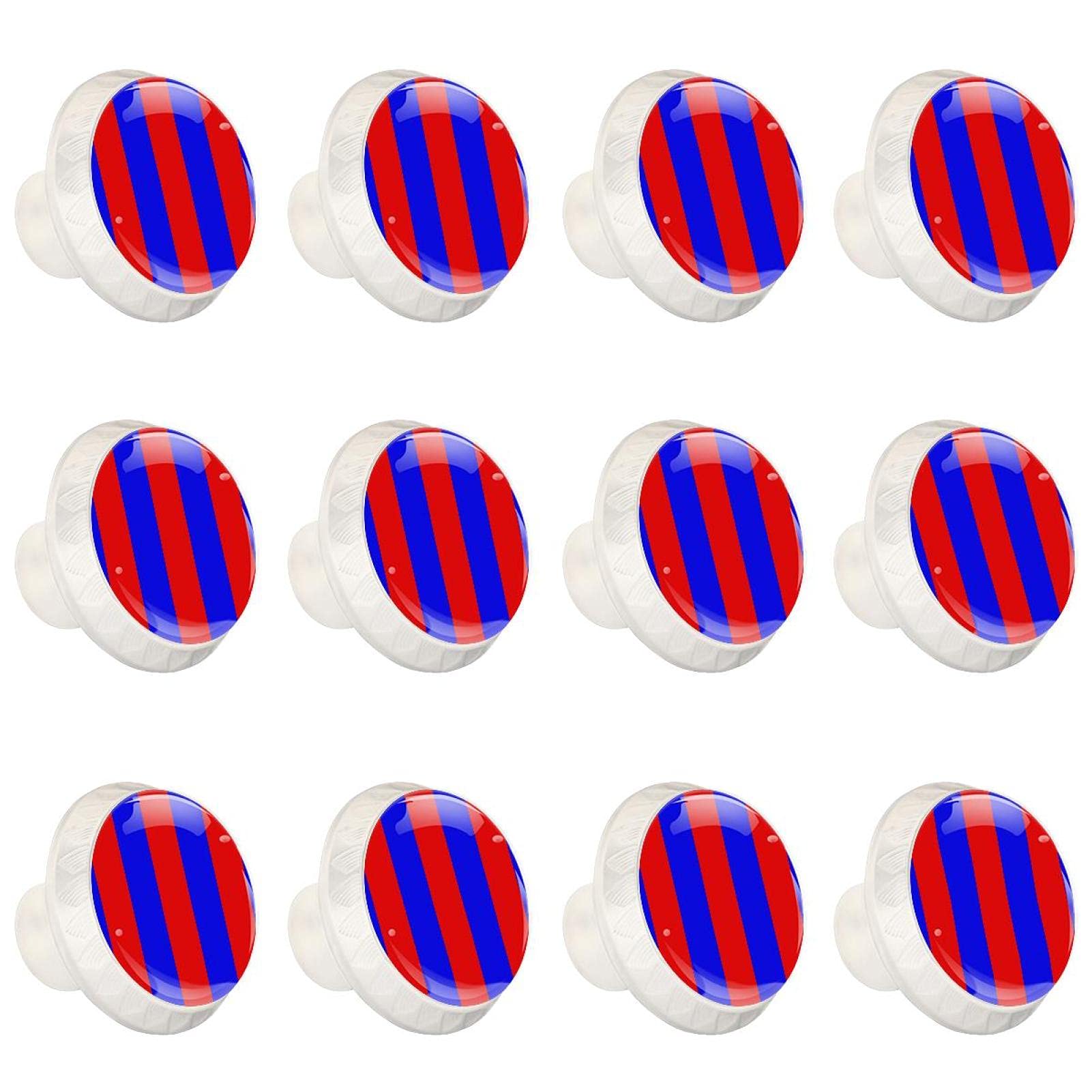 Armoire tiroirs de placard commode tirer la poignée boutons de cuisine rouge bleu 12 PCS