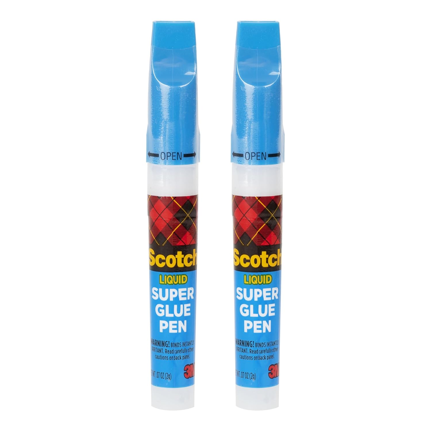 Scotch Super Glue Pen, .07 oz, Fast Drying Liquid Formula (AD126-P)