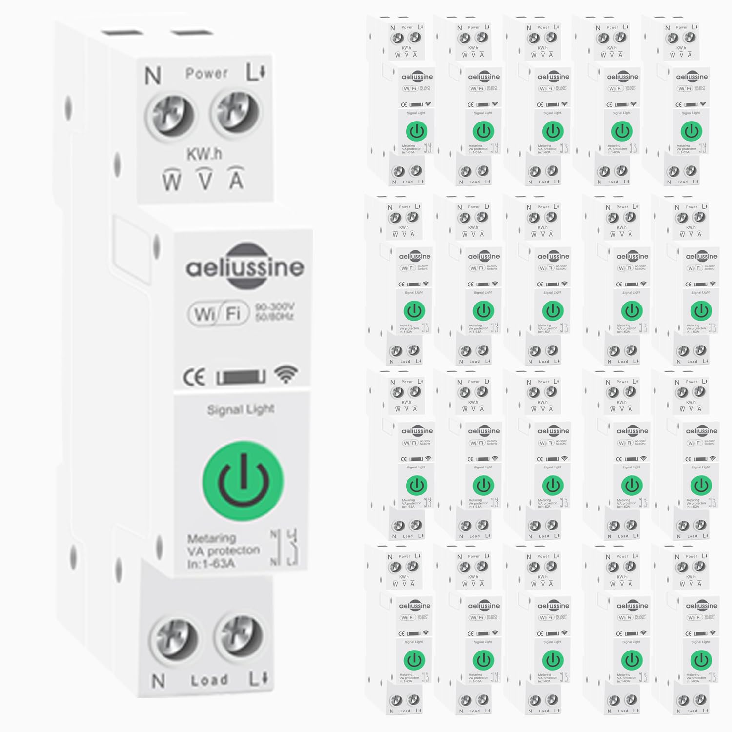 Smart Switch, 1-63A Adjustable...