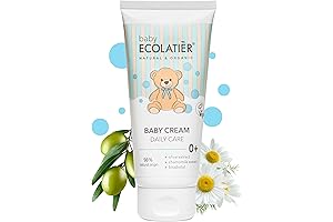 Protective Baby Daily Care Cream (100ml) with Olive, Chamomile, & Bisabolol -...