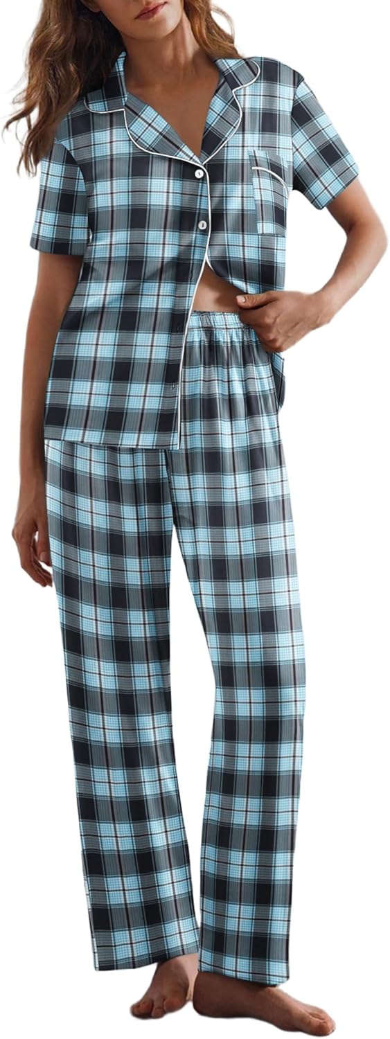 B_blue Black Plaid