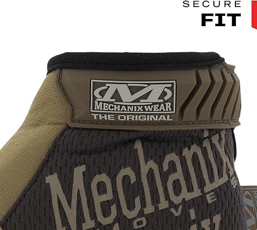 Miniatura 4 de Mechanix Wear The Original - Guantes de trabajo de cuero sintético con ajuste seguro, guantes de seguridad durables multiusos con dedos táctiles