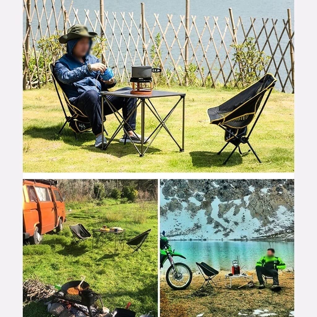 Camping Chair Klappstuhl Untertassenstuhl Im Freien Kompakter Ultraleichter Tragbarer Rückenlehnenstuhl Camping-Strandstuhl Ponyza-Bank Klappbarer Campingstuhl