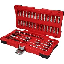KS Tools 958.0650 1/4" CHROMEplus Socket Set, 50 Count