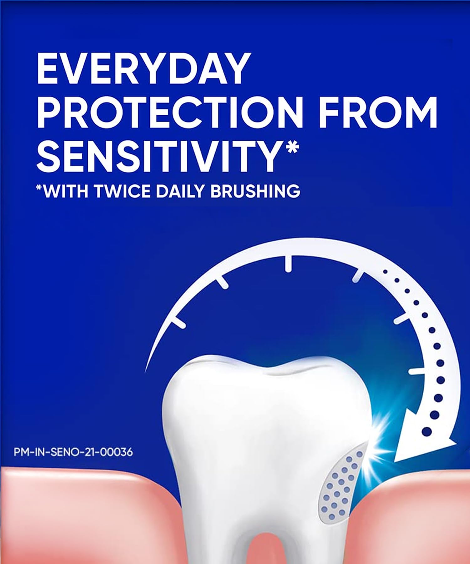 Sensodyne Toothpaste Rapid Relief | Fast Sensitivity Relief Tooth Paste Combo Pack - 320gm (80gm x 4) | Fresh Taste | Dentist Recommended product image 3
