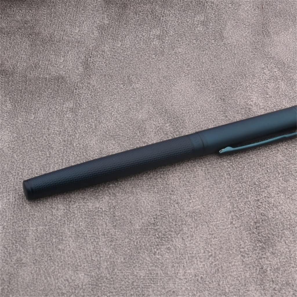 万年筆、万年筆、ビジネス万年筆フロストブルー F オフィス学用品ゴールデンインクペン (Color : Golden, Size :