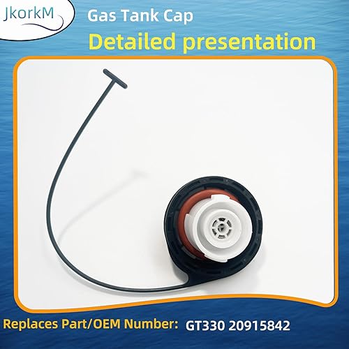 Miniatura 6 de Tapa de gasolina, tapa de combustible de repuesto GT330, 20915842 compatible con Chevy GMC Cadillac Saturn - Avalanche Silverado Suburban Tahoe
