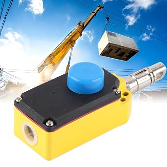 Pull Rope Switch, Pull Safety Limit Switch Single Phase Cord Rope 380V 24 Single Phase Pull Cable Keyswitches, Pushbutton Switches