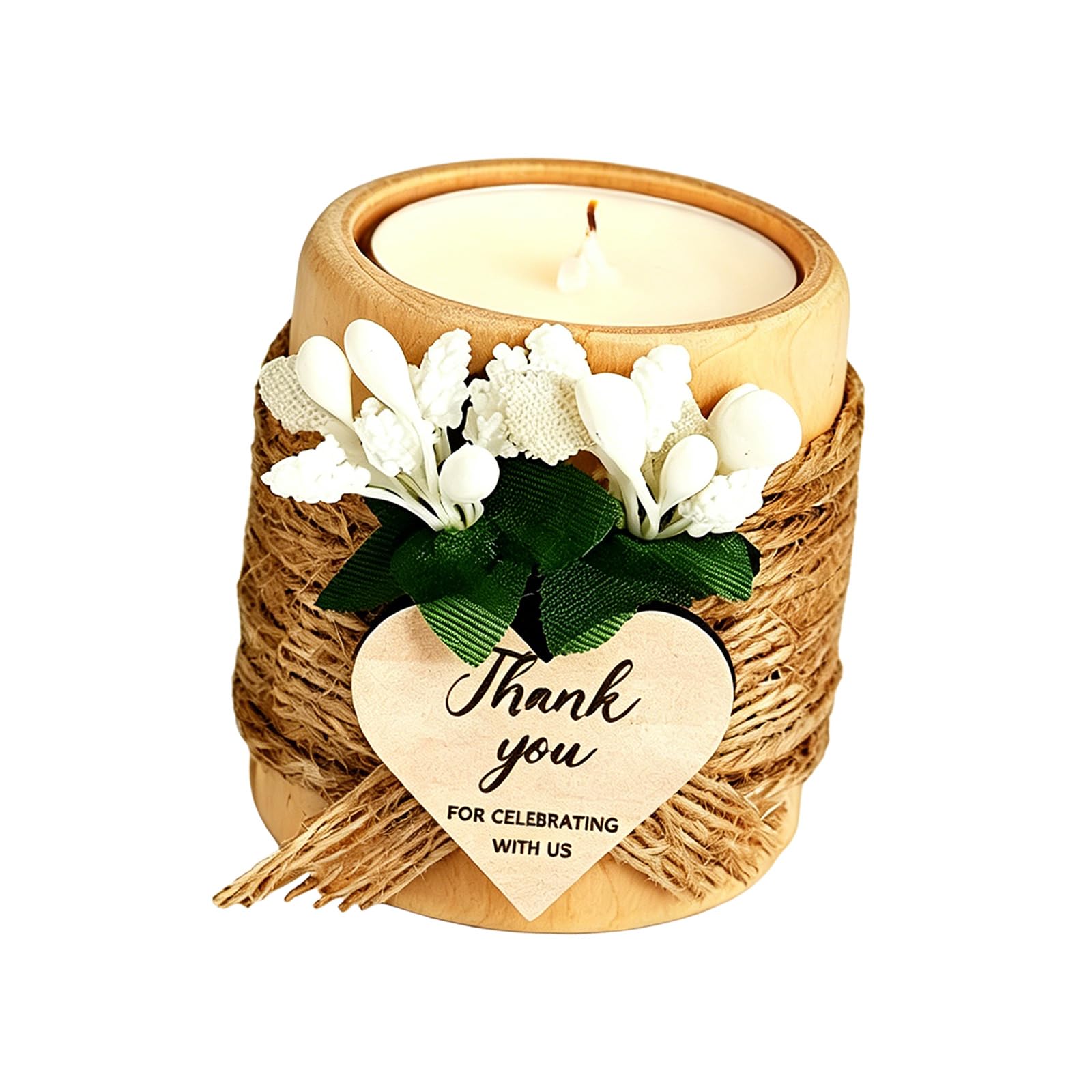 Whoasyst Household Decorative Items Wood Cylinder Base Creating Lighting Party Decorative Item Great for Various Space User Friendly Wooden Owner