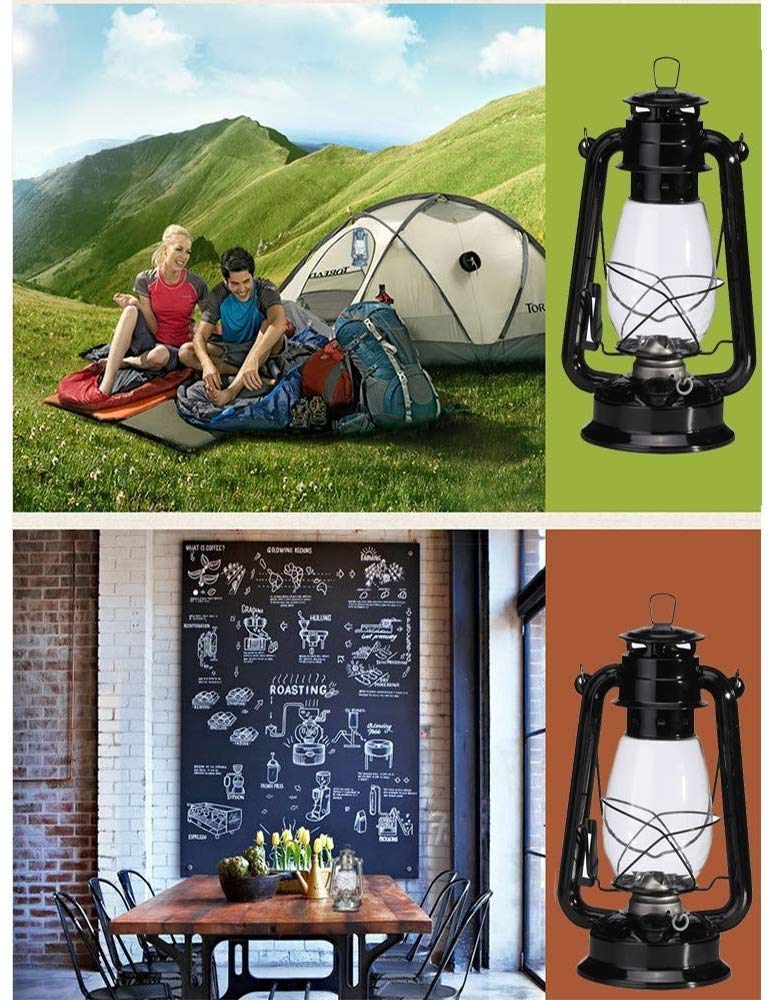Attrezzatura per Sopravvivenza Sul Campo Lampada Retrò Krosene Big Paraffin Olio Uragano/Lanterne da Campeggio Storm Light Light Portable Outdoor Tent Lighting Infido Insich Infido Infica