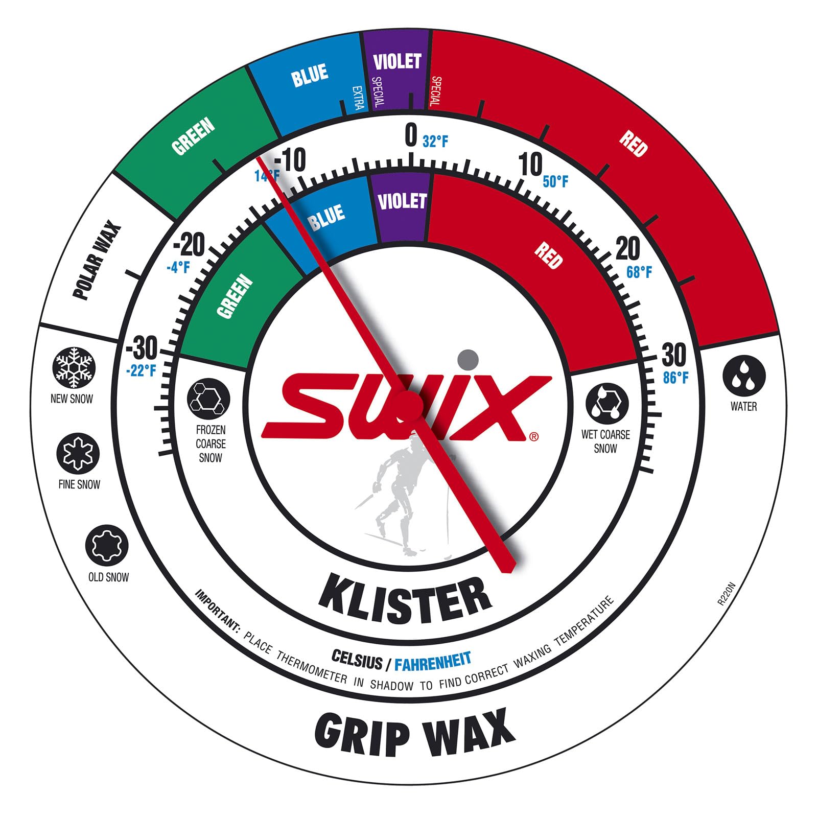 Swix Termómetro de pared R0220N