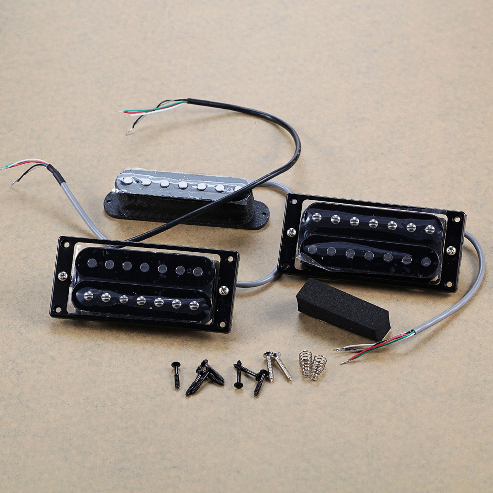 Set di pickup per chitarra a 7 corde con riduzione del rumore migliorata e compatibilità universale per musicisti professionisti