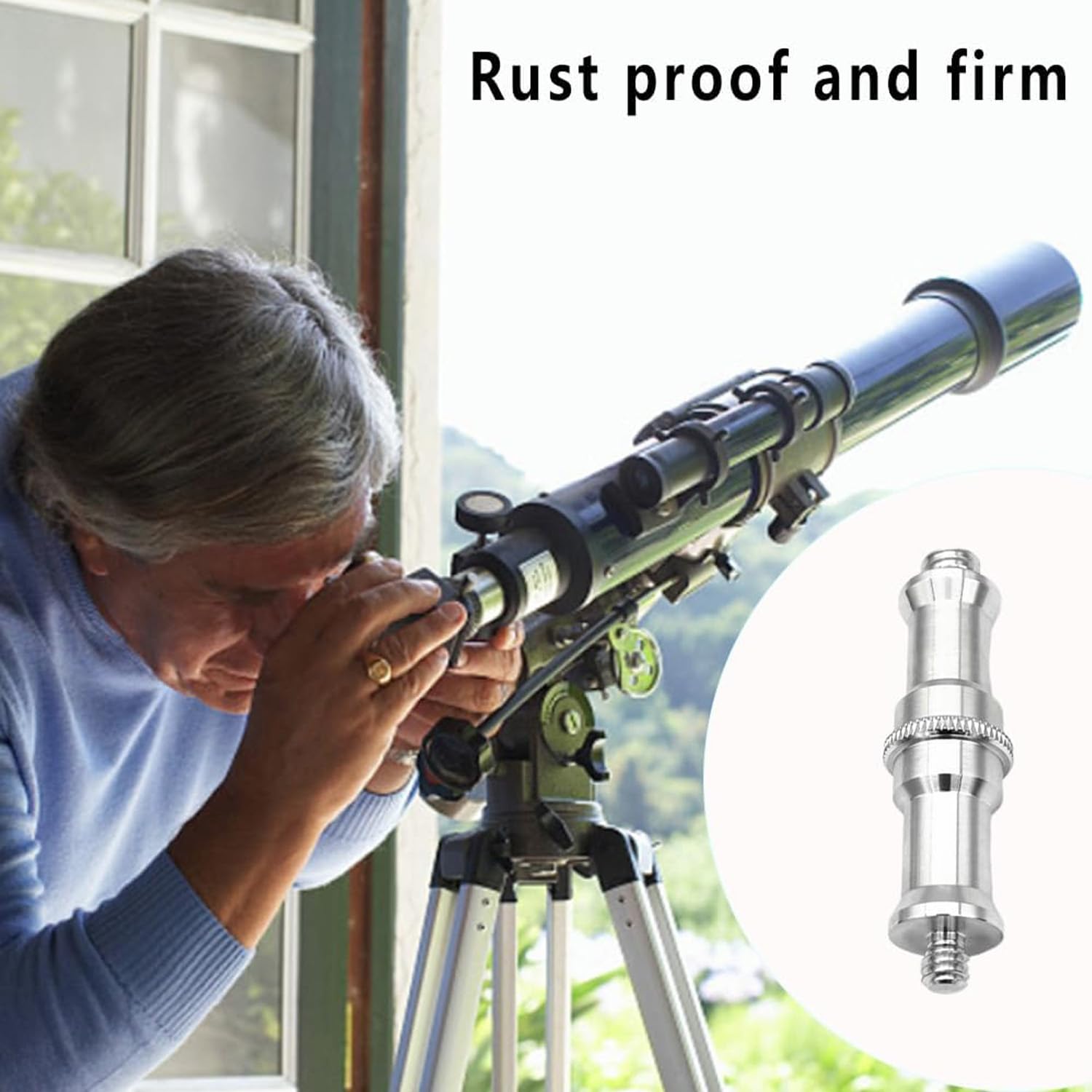 Vite Adattatore Piede Flash Studio, Spigot In Metallo Con Filettatura, Adattatore Piede Flash Studio, Spigot In Metallo Con Filettatura 1/4 3/8, Non Facile Da Arrugginire