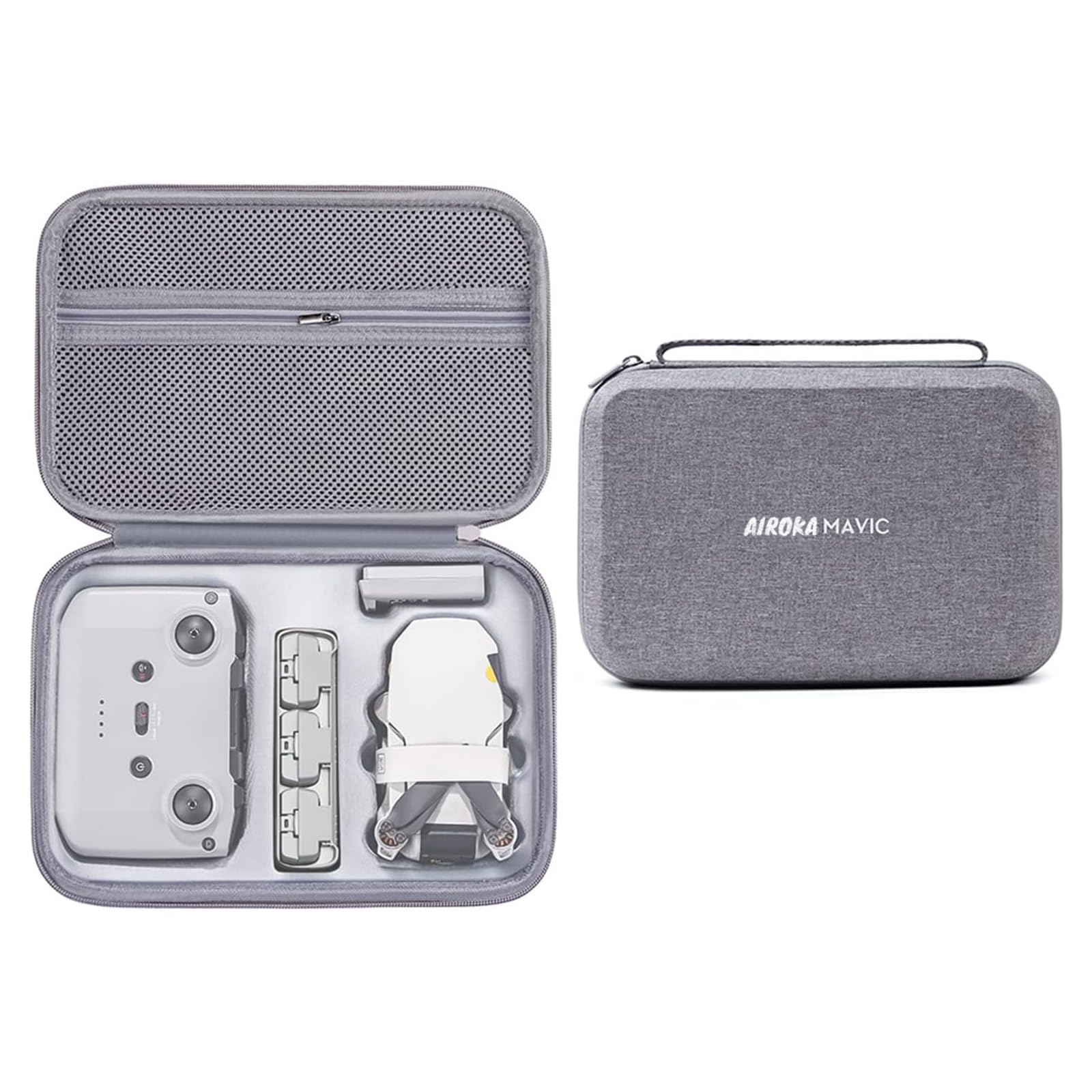 Mini 4K Fly More Combo Carrying Case Drone Body Case Hard Shell Storage Bag Compatible for DJI Mini Drone series