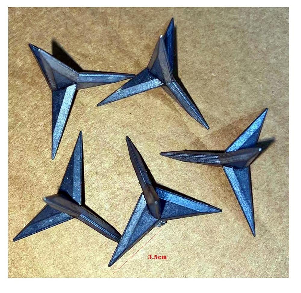 20 Chiodi Triangolari In Acciaio Per Pneumatici – Antiusura Per Auto, 4,5 Cm, Freno Su Neve E Fango