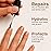 C CARE Vanilla & Sugar Cuticle Oil For Nails - Repairs Cuticles Overnight - Moisturizes and Strengthens Nails and Cuticles - Dropper & Brush included - 2.5oz