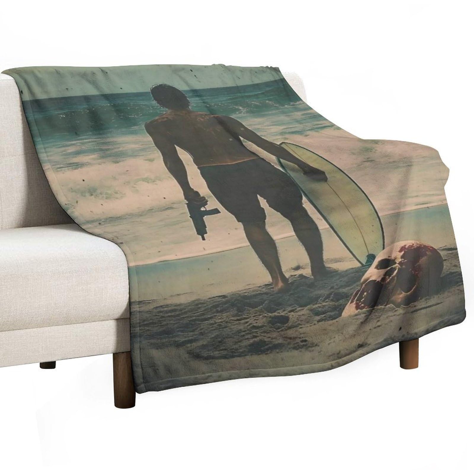 YHGSREUOH Sand And Secrets (1) Flannel Blankets Fleece Soft Throw Lightweight Plush Gifts for Couch, Bed, Cozy Sofa Plush, Chair, Lovers 32x48inch(80x120cm)
