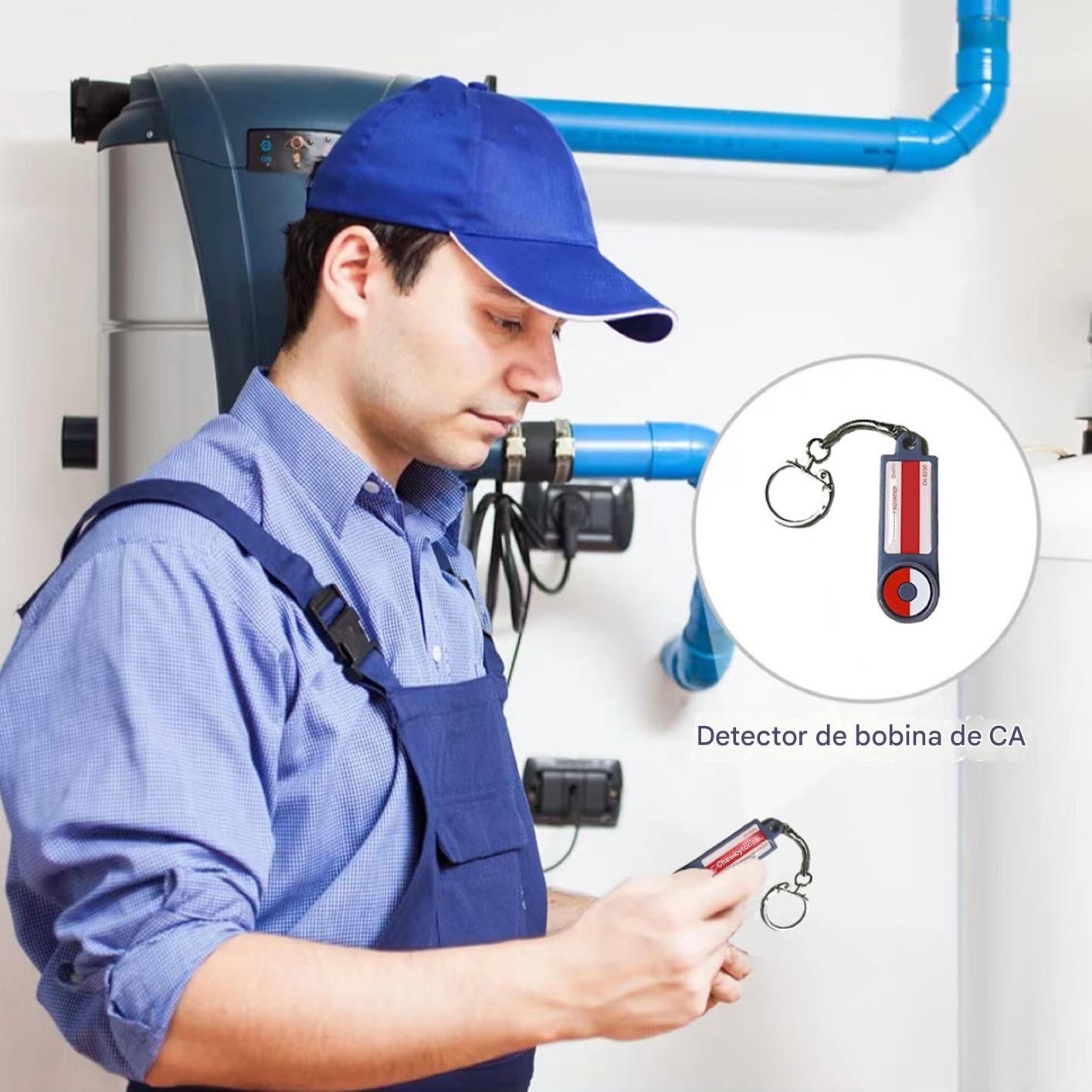 Probador de Solenoides de Circulación - Detector De Fugas De Refrigerante AC | Herramienta de Detección para Diagnóstico de Electrodomésticos y Reparación Automotriz